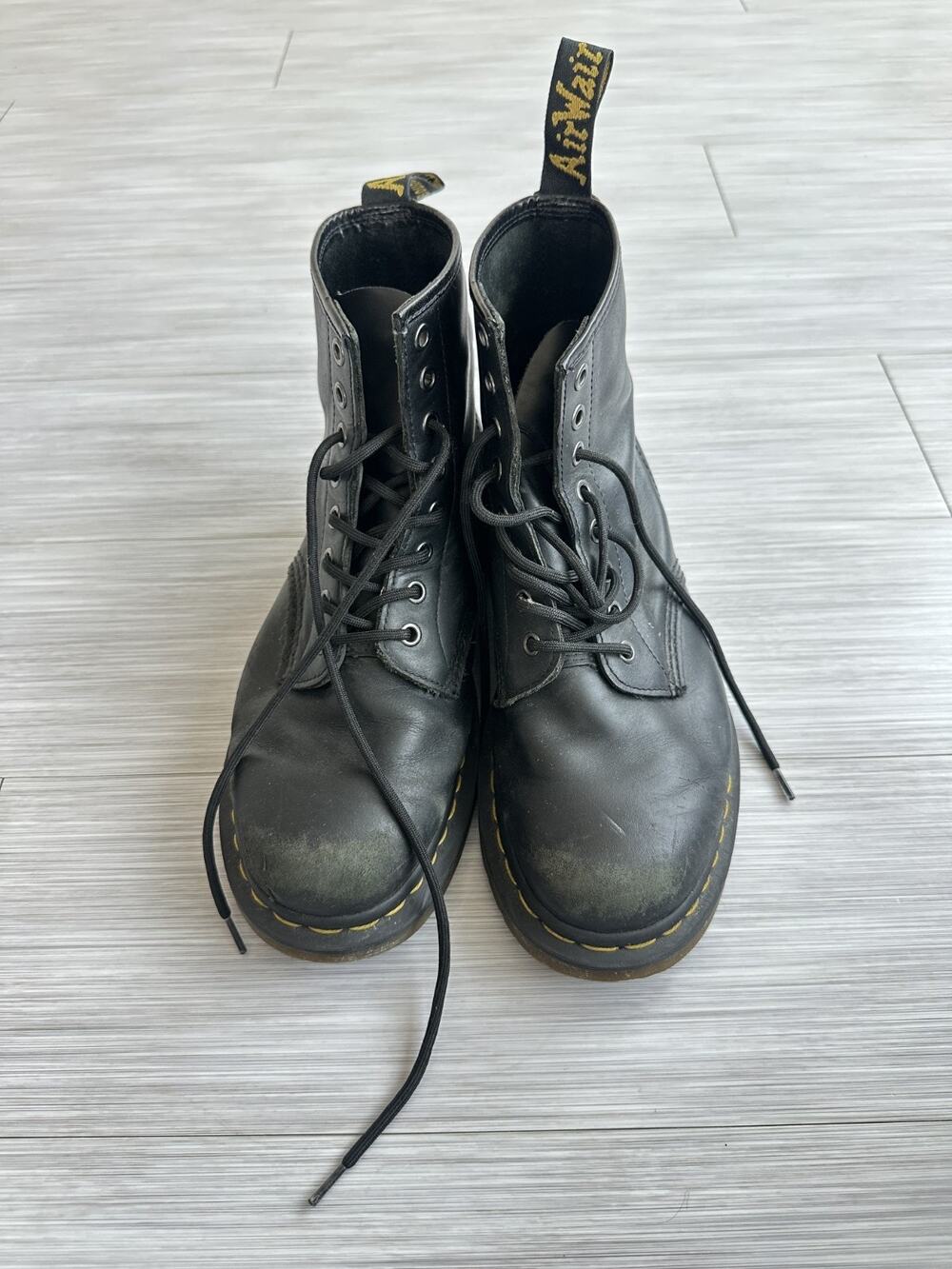 Dr. Marten 11822 Leather lace-up Ankle Boots Men's Sz 8
